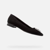 Czarne baleriny Geox Charyssa