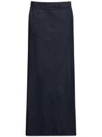 Eclipse Strap Cotton Midi Skirt