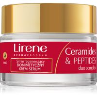Lirene Ceramides & Peptides Duo Complex odnawiający krem na noc z efektem regenerującym 50 ml