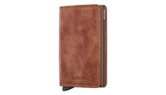 Secrid Slimwallet Vintage Cognac-Brown Unisex - Peňaženka Secrid - Hnedá - SV-Cognac-Brown-One-size - Size: One size