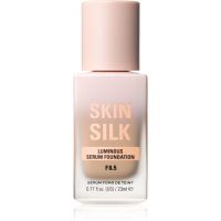 Makeup Revolution Skin Silk Serum Foundation Leichtes Make-up mit aufhellender Wirkung Farbton F8.5 23 ml