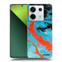 Silikónový čierny obal pre Xiaomi Redmi Note 13 Pro 5G - Blue Magma