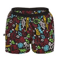 Női bő szárú boxeralsóok Represent Gigi Xmas Collection (R3W-BOX-0713) M