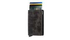 Secrid Slimwallet Vintage Black Unisex - Peňaženka Secrid - Čierna - SV-BLACK-One-size - Size: One size