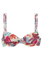 LASCANA Bikini gornji dio  boja pijeska / svijetloplava / ljubičasta / crvena