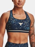 Under Armour Bra UA Pjt Rock Bra Printed-NVY - Women's