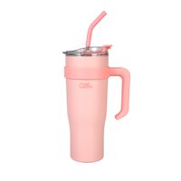 Ružový nerezový termohrnček XXL 1200 ml ALBI