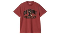 Carhartt WIP S/S Underground T-Shirt Red Pánske - Tričká Carhartt WIP - Červená - I034642_2P4_XX-XL - Size: XL