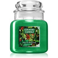 Country Candle Holly & Mistletoe lumânare parfumată 453 g