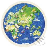 Puzzle - Zemeguľa - puzzle z kategorie Maxi dílky
