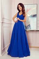 Long dress with a Numoco neckline