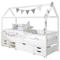 Livetastic DOMČEKOVÁ POSTEĽ, 90/200 cm biela