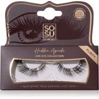 SOSU Cosmetics Hidden Agenda Fox Eye Collection künstliche Wimpern Farbton Flirty 1 St.