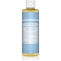 Dr. Bronner’s Baby-Mild tekoče univerzalno milo brez dišav 240 ml