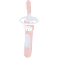 MAM Massaging Brush zubná kefka pre deti 3m+ Pink 1 ks