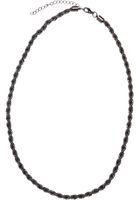 Charon Intertwine gunmetal necklace