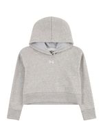 UNDER ARMOUR Sportska sweater majica 'Rival'  siva melange / bijela