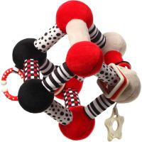 BabyOno Have Fun Educational Soft Toy βελούδινο παιχνίδι Tiny Yoga Cube 1 τμχ