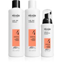 Nioxin System 4 darilni set za poškodovane in barvane lase 3 kos