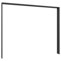 MID.YOU PASPARTOVÝ RÁM, grafitová, 183/200/12 cm