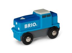 Brio - Blaue Batterie Frachtlok