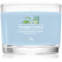 Yankee Candle A Calm & Quiet Place mala mirisna svijeća bez staklene posude I. Signature 37 g