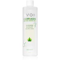 Avon Cannabis Sativa Oil Cleanse & Calm micellás sminklemosó víz nyugtató hatással 400 ml