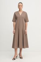 MM by Max Mara šaty s rozšíreným strihom bavlnené PANINO