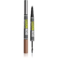MAYBELLINE NEW YORK Brow Inserts Augenbrauenstift mit 2 in 1 Bürste Farbton 2 Soft Brown 1.25 ml