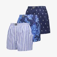 Μπόξερς Ralph Lauren Open Boxer-3 Pack Boxer Blue S