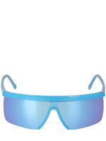 Mask Acetate Sunglasses W/ Mirror Lens