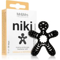 Mr & Mrs Fragrance Niki Vanilla & Patchouli dišava za avto nadomestno polnilo 1 kos