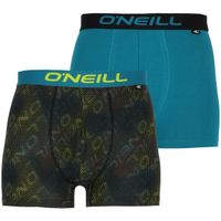 O'Neill BOXER 2-PACK Мъжки боксерки, тюркоазено, размер