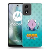 Silikónový čierny obal pre Motorola Moto E14 - COONDA holátko - světlá