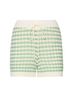 Everley Cotton Blend Knit Shorts