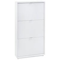 Xora VYKLÁPĚCÍ BOTNÍK, bílá, barvy nerez oceli, 64,5/121,5/18 cm