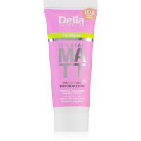 Delia Cosmetics It's Real Matt zmatňujúci make-up odtieň 103 Warm Beige 30 ml