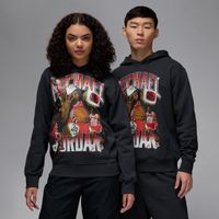 Jordan Flight Fleece Graphic Pullover Hoodie Off Noir - Pánske - Mikina Jordan - Čierne - HJ4396-045 - Veľkosť: XL