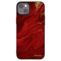 Silikónový čierny obal pre Apple iPhone 15 Plus - Red