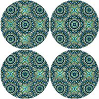 Bertoni Home Unisex's 4 Round Table Pads Set Anais