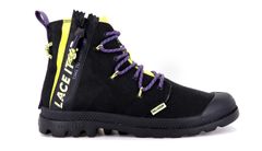 Palladium Pampa Lite Lace IT - Pánske - Tenisky Palladium - Čierne - 78353-099-M - Veľkosť: 47