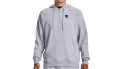 Under Armour M Rival Fleece ½ Zip Hoodie Grey 1373371-011 Pánske - Mikiny a mikiny s kapucou Under Armour - Sivá - 1373371-011-L - Size: L