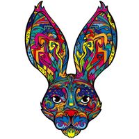 Drevené puzzle-Kangaroo/M H21940