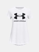 Under Armour UA Sportstyle Logo SS Koszulka dziecięce Biały