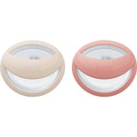 NUK Perfect Match 0-6m duda Red 2 kos