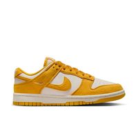 Nike Dunk Low "Dark Sulfur Gold Mini Swoosh" Wmns - Dámske - Tenisky Nike - Biele - IB4417-101 - Veľkosť: 40.5