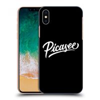 ULTIMATE CASE pro Apple iPhone X/XS - Picasee - old logo - white