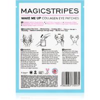 MAGICSTRIPES Wake Me Up Collagen Eye Patches kolagen maska za predel okoli oči proti znakom utrujenosti 1 kos