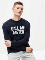 Celio Call Me Mister Pullover Blau