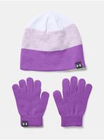 Fialová čiapka Under Armour G Beanie Glove Combo